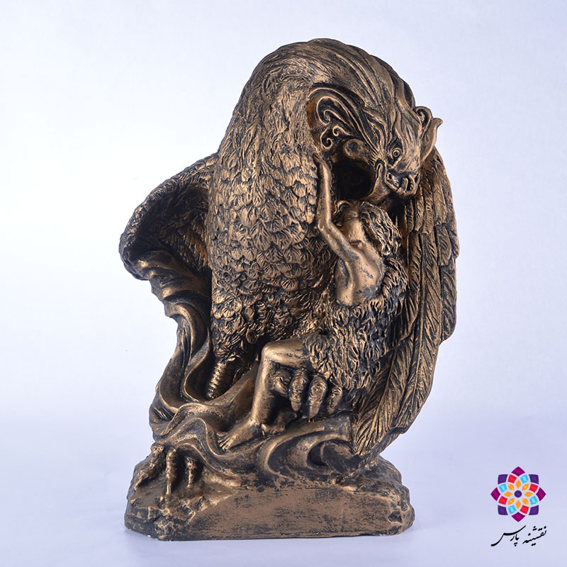 مجسمه سیمرغ و زال مجسمه سیمرغ و زال