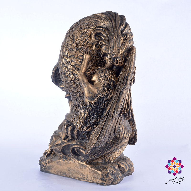 مجسمه سیمرغ و زال مجسمه سیمرغ و زال