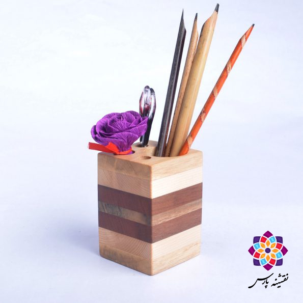 جامدادی چوبی مکعبی ترکیبی