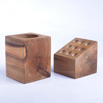 جامدادی چوبی مکعبی ساده