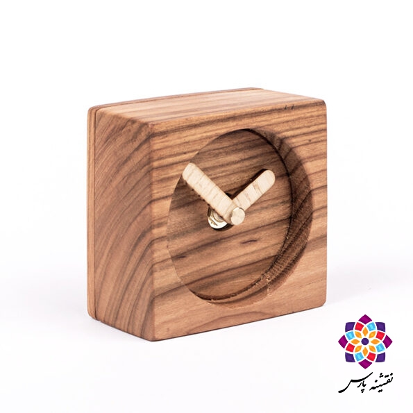 ساعت چوبی رومیزی 16